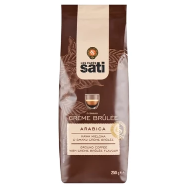 Cafe Sati Kawa mielona o smaku crème brûlée 250 g - 0