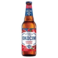 Okocim Mix piwa bezalkoholowego z lemoniadą granat z maliną 500 ml