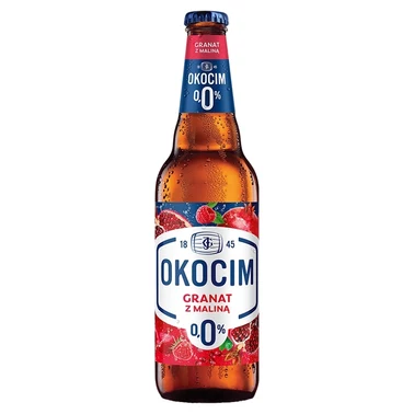 Okocim Mix piwa bezalkoholowego z lemoniadą granat z maliną 500 ml - 0
