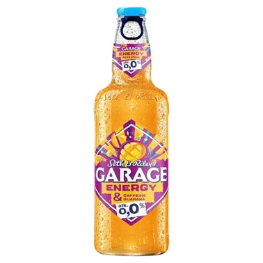 Seth & Riley's Garage Energy Bezalkoholowy energetyzujący napój piwny o smaku mango 400 ml - 0