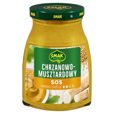 Smak Sos chrzanowo-musztardowy lekko ostry 175 g - 1