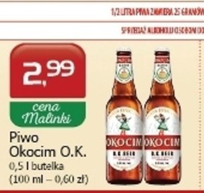 Okocim O.K. Beer Piwo jasne 500 ml niska cena