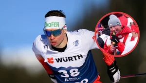 Maciej Staręga i trener Lukas Bauer (w ramce)