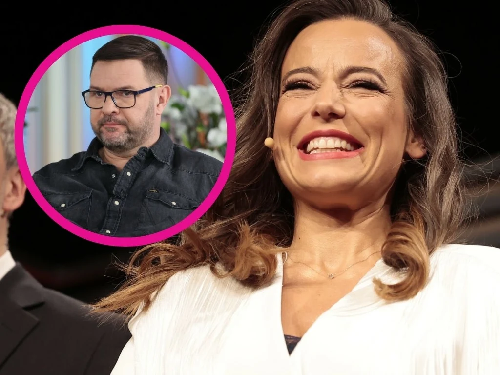 Anna Mucha zażartowała z Tomasza Karolaka