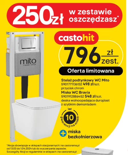 Zestaw podtynkowy Mito