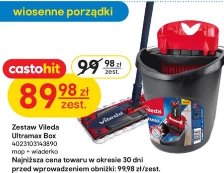 Zestaw mop i wiadro Vileda