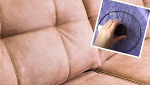 Moja kanapa nigdy nie była czystsza. Wystarczy ręcznik i pokrywka, aby brud schodził sam