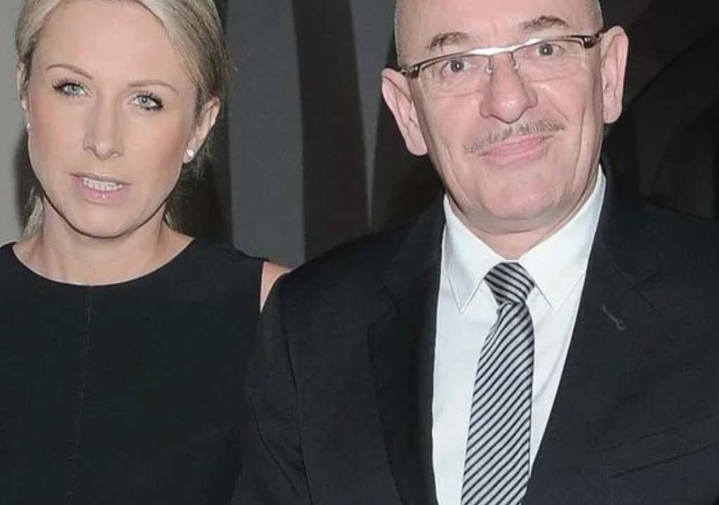 Marcin Daniec z żoną