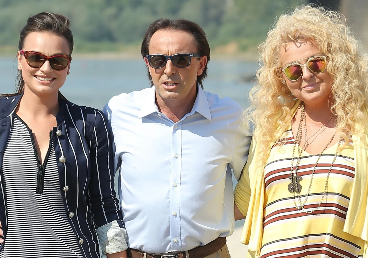 Anna Starmach, Michel Moran, Magda Gessler Anna Starmach, Michel Moran, Magda Gessler