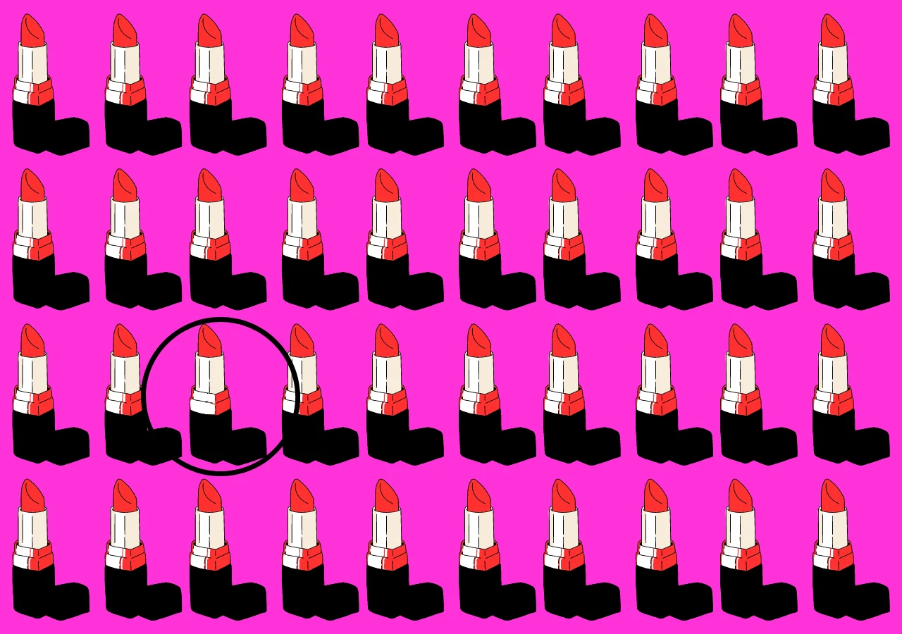 Test na spostrzegawczość. Szminka. Rozwiązanie zagadki Test na spostrzegawczość. Szminka. Rozwiązanie zagadki