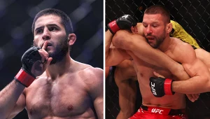 Islam Machaczew i Mateusz Gamrot