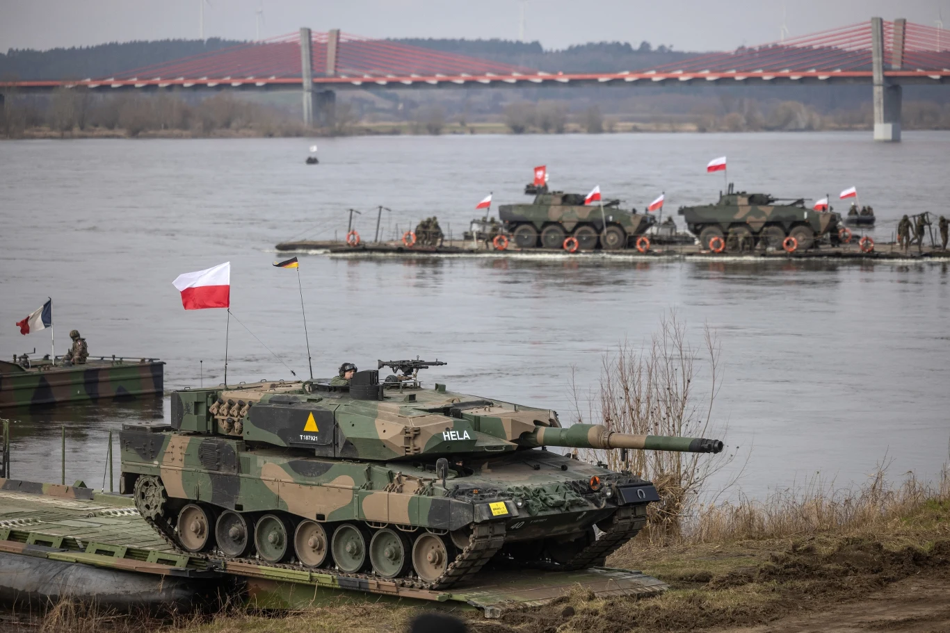 Ćwiczenia Dragon-24 w ramach NATO w pobliżu Korzeniewa w północnej Polsce, początek marca br. Ćwiczenia Dragon-24 w ramach NATO w pobliżu Korzeniewa w północnej Polsce, początek marca br.