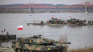 Ćwiczenia Dragon-24 w ramach NATO w pobliżu Korzeniewa w północnej Polsce, początek marca br.