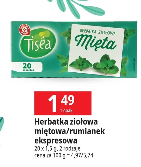 Herbata ziołowa Tisea