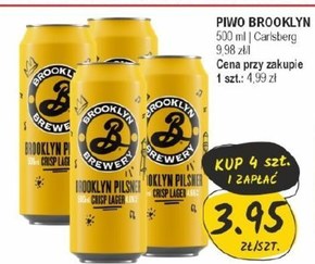 Brooklyn Brewery Brooklyn Pilsner Piwo jasne 500 ml niska cena