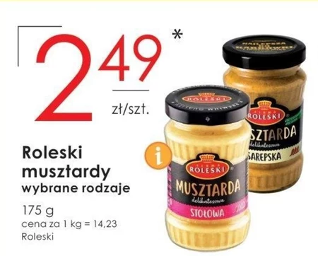 Firma Roleski Musztarda Dijon 175 g
