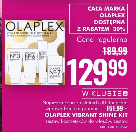 Zestaw kosmetyków do pielęgnacji włosów Olaplex