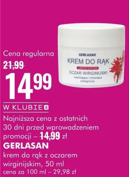 Krem do rąk Gerlasan
