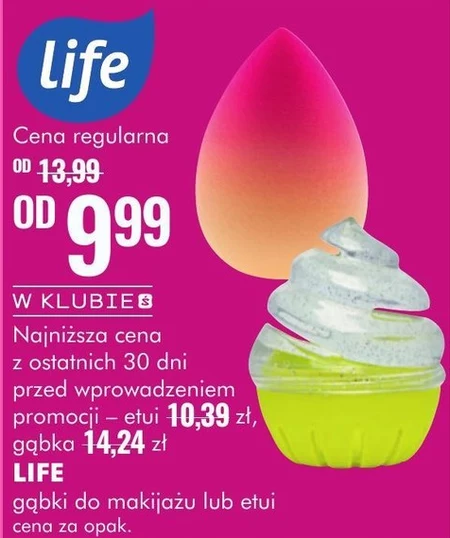 Gąbka do makijażu Life