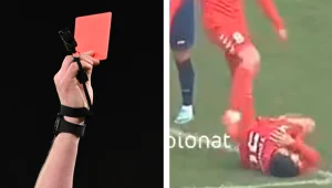 Kompletny absurd w najwyższej lidze. Kopniak w kolegę i teatr na boisku