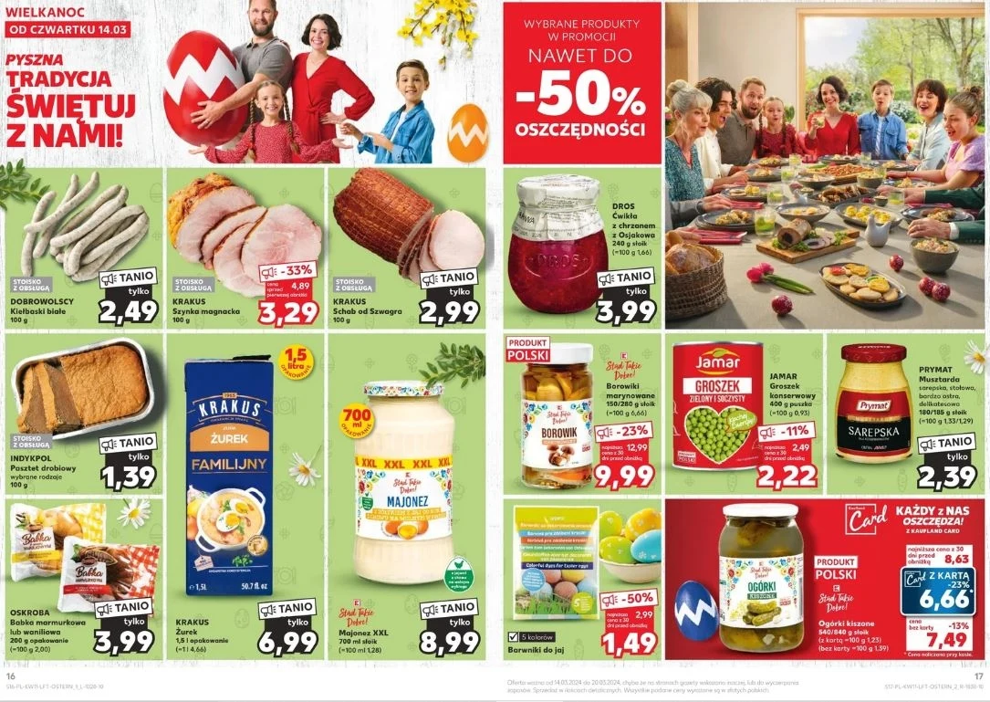 Kaufland oferuje promocje na Wielkanoc!
