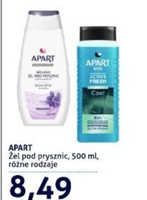 Apart Creamy Care Kremowy żel pod prysznic fiołek 500 ml niska cena