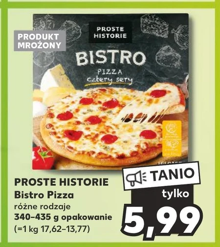 Proste Historie Bistro Pizza z pieczarkami 415 g