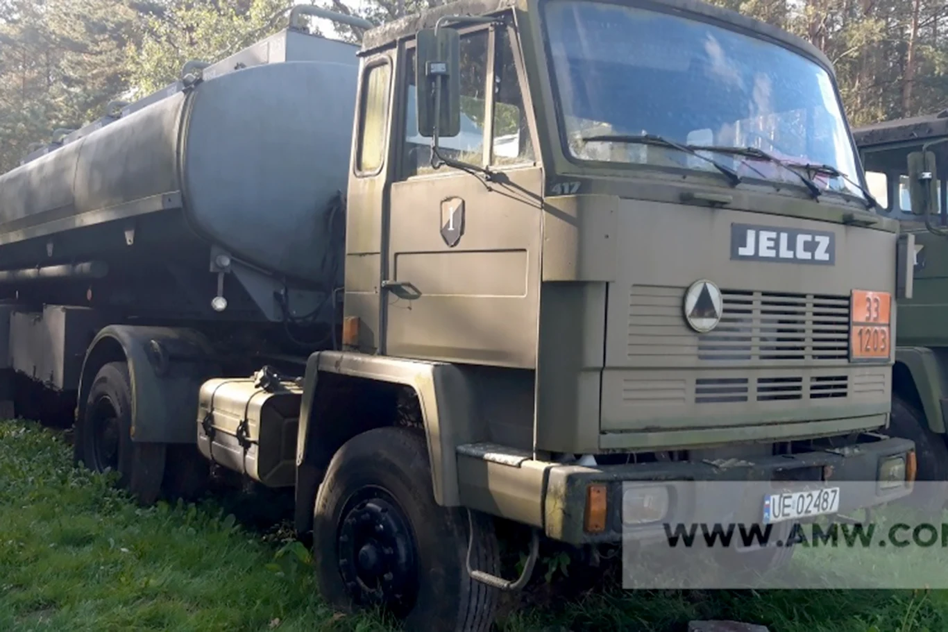 Cysterna paliwowa Jelcz 417 / Fot. AMW