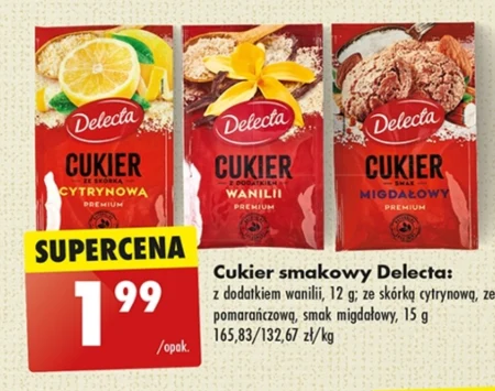 Delecta Cukier z dodatkiem wanilii 12 g