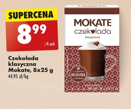 Mokate Napój czekoladowy czekolada klasyczna 200 g (8 x 25 g)