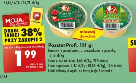 Profi Pasztet firmowy 131 g