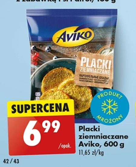 Aviko Placki ziemniaczane 600 g (10 sztuk)