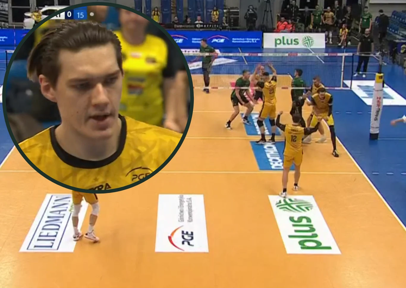 Bartłomiej Lemański w tym sezonie spisuje się znakomicie Bartłomiej Lemański świetnie spisał się w meczu z GKS-em Katowice