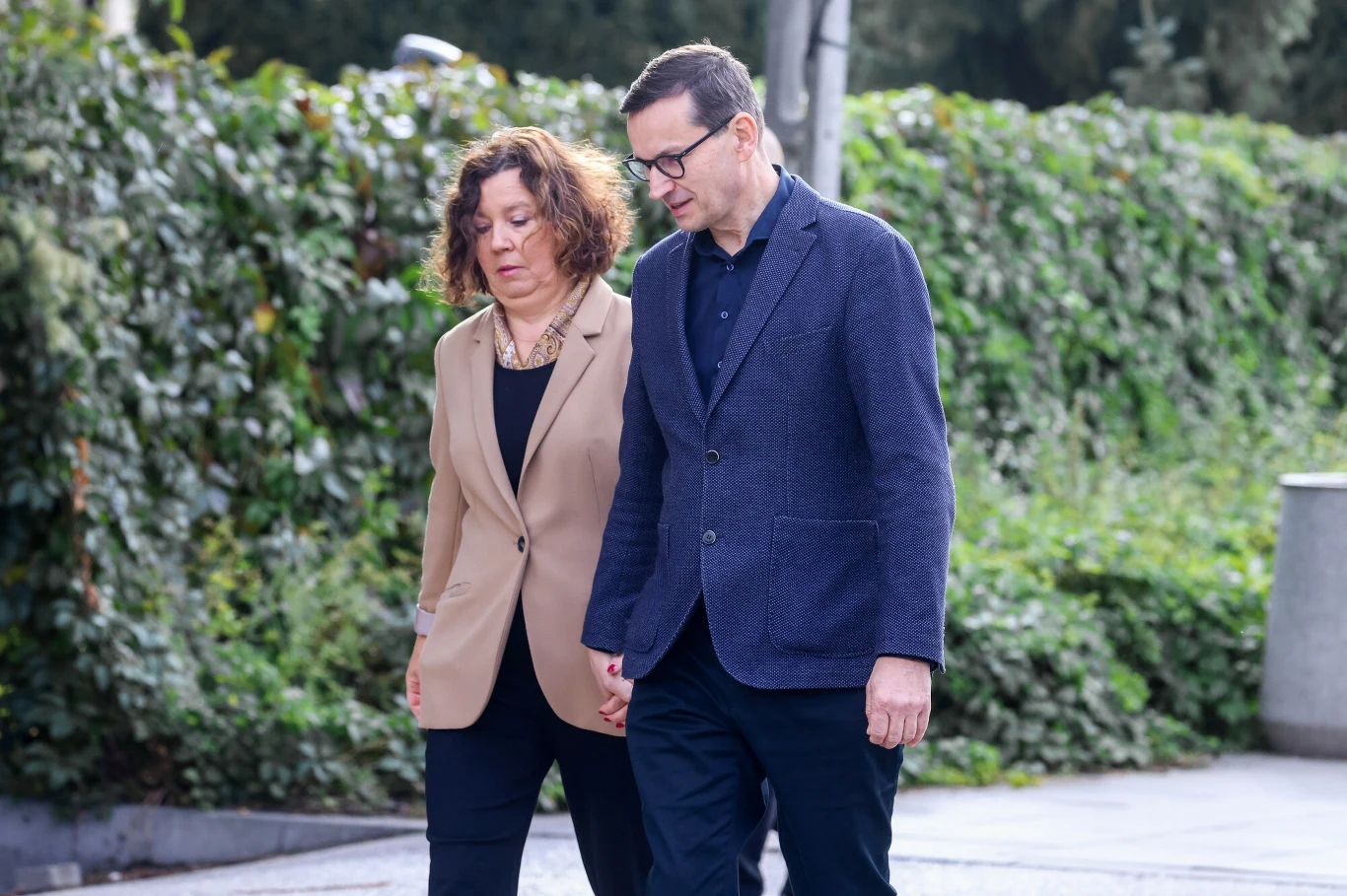 Mateusz Morawiecki z żoną Mateusz Morawiecki z żoną