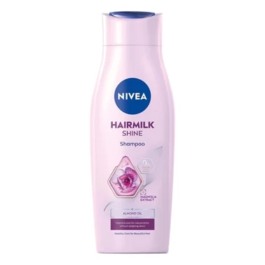 Nivea Hairmilk Shine Szampon dla naturalnego połysku 400ml - 0