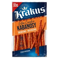 Krakus Extra cienkie kabanosy drobiowo-wieprzowe 250 g