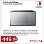 Kuchenka mikrofalowa Toshiba