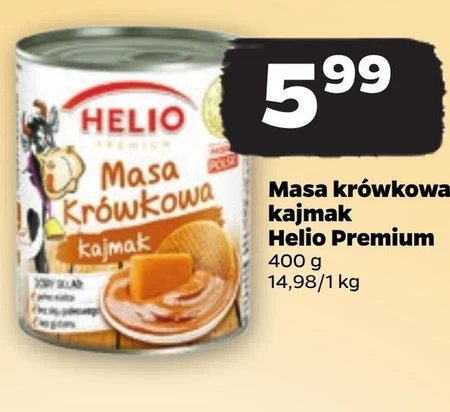 Helio Masa krówkowa kajmak 400 g promocja Netto Ding.pl