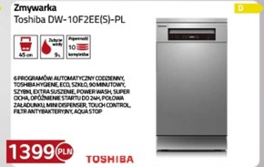 Zmywarka Toshiba niska cena