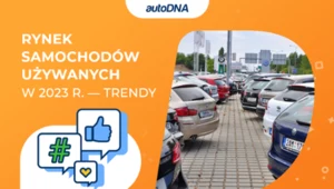 Rynek samochodów używanych w 2023 roku — trendy i badania autoDNA