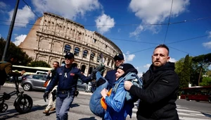 Maraton przerwany przez aktywistów. Domagali się odszkodowań