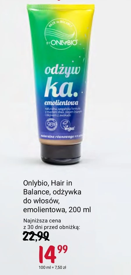 Odżywka do włosów OnlyBio
