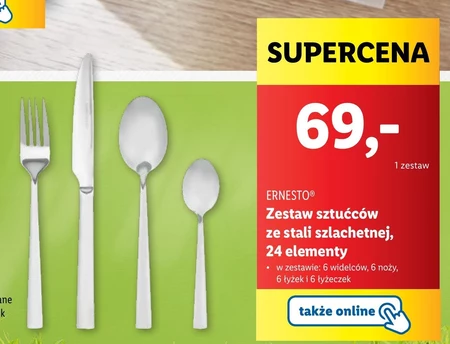 Zestaw sztućców Ernesto