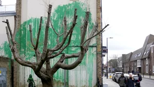 Nowy mural na ulicach Londynu. Autorem znany brytyjski artysta