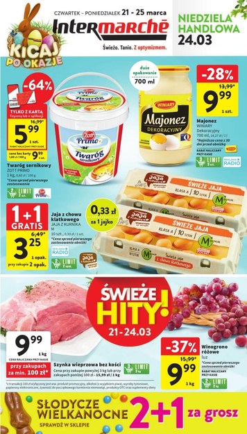 Wielkanocne promocje w Intermarche 