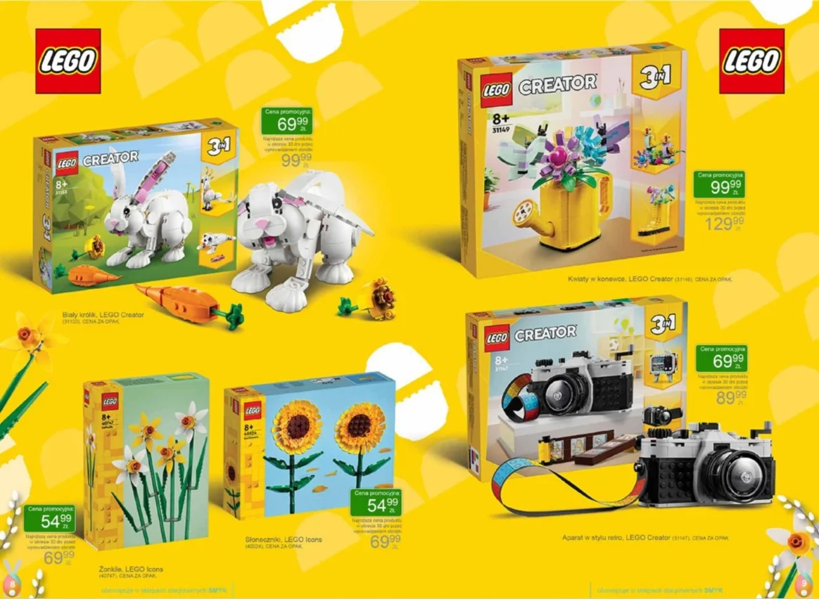 Klocki Lego na promocji w sklepach Smyk! Klocki Lego na promocji w sklepach Smyk!