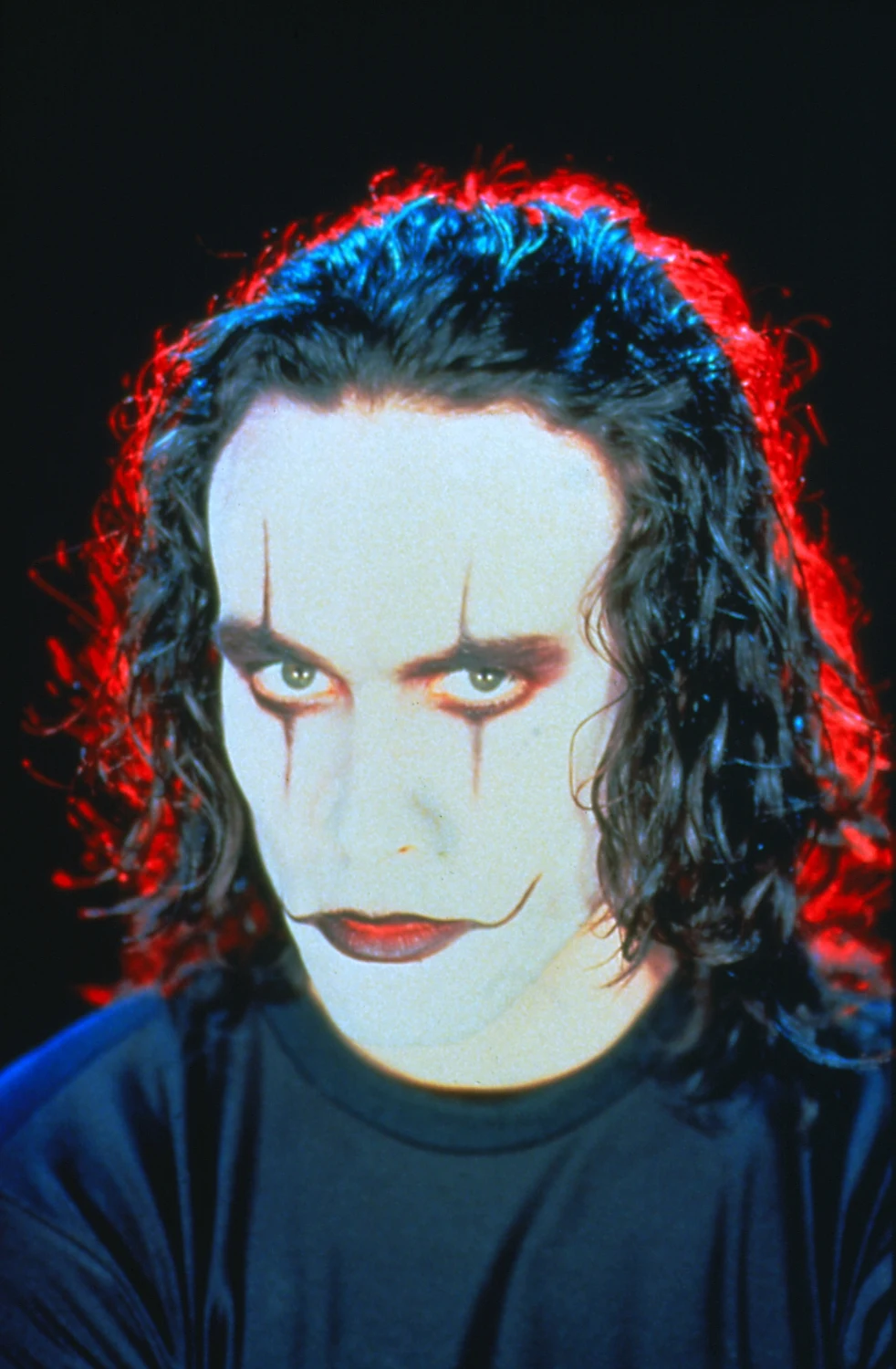 Brandon Lee w filmie "Kruk"