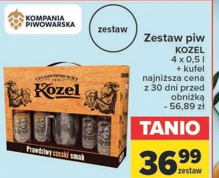 Zestaw piw Kozel