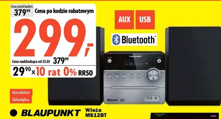 Wieża audio Blaupunkt