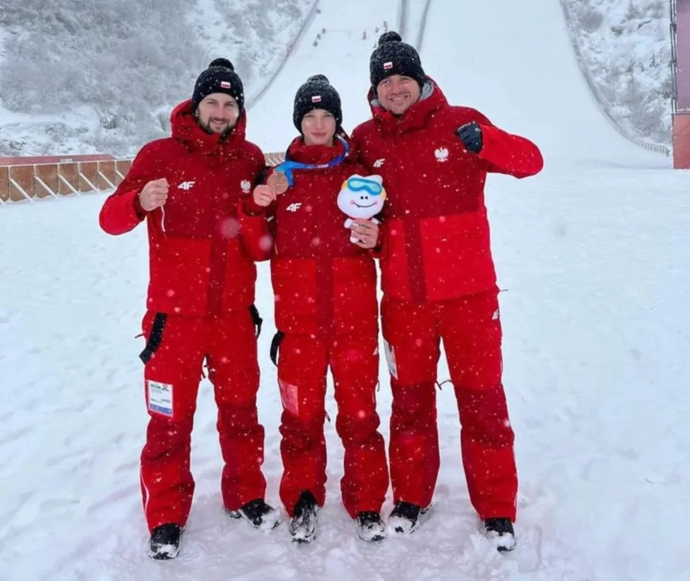 Od lewej: Grzegorz Miętus, Łukasz Łukaszczyk i Daniel Kwiatkowski